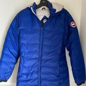 CANADA GOOSE DOWN JACKET WITH HOOD